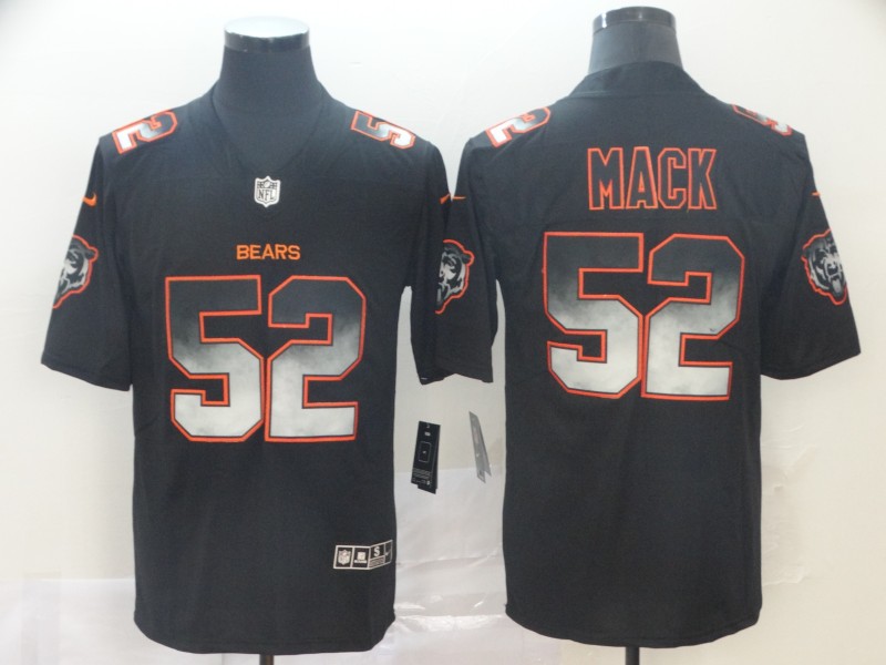 Men's Chicago Bears Khalil Mack #52 Black Alternate Jersey